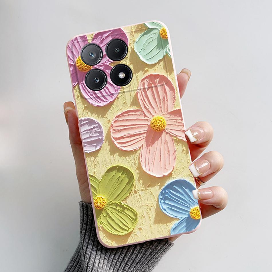 For Xiaomi Poco X6 Pro 5G Case Cute Cartoon Cat Frog Cover Soft TPU Phone Case For Xiaomi Poco X6 PocoX6 Pro X6Pro Fundas Bumper
