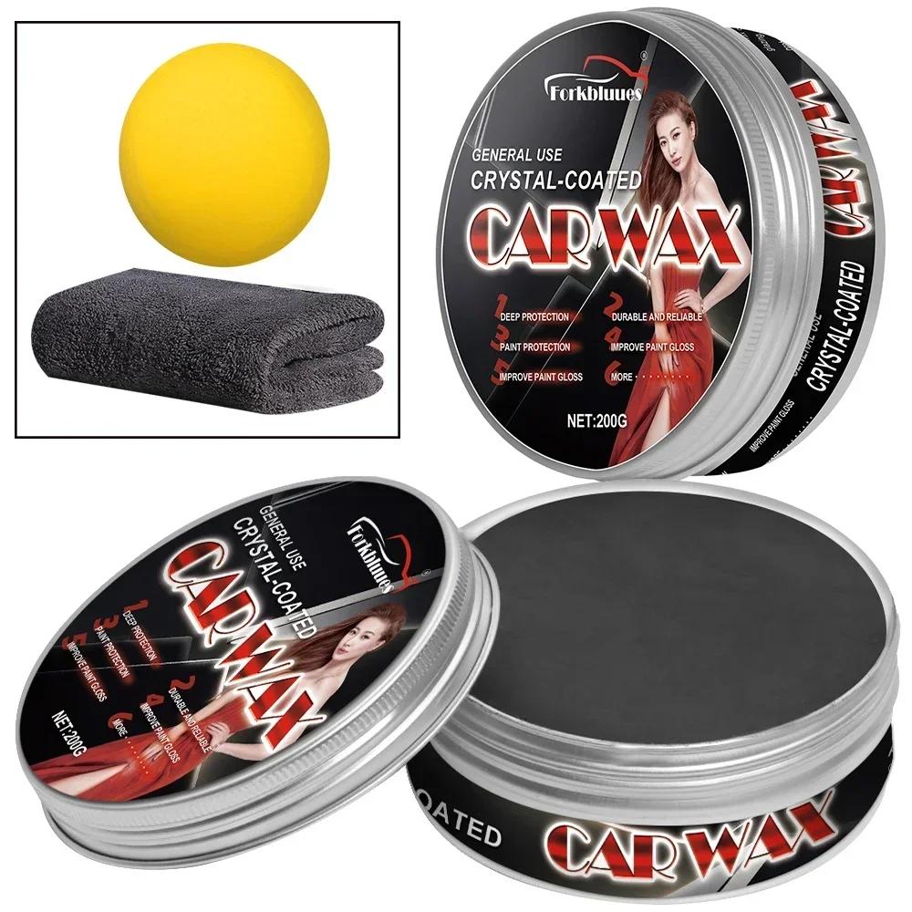 Натуральный бразильский карнаубский воск Краска Полироль для красоты и Удаление пятен Защита от царапин Автомобильный воск Покрытие Твердый автомобильный воск