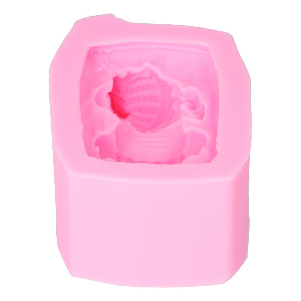 Non-Stick Baby Silicone Mold Flexible Baby Shower Mold Reusable 3D Fondant Mold Fondant Cake