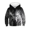 New Animal Lion Pattern 3D Printed Men's Hoodie Spring and Autumn Casual Long Sleeve Hoodie Street Loose Sweatshirts Men's Tops