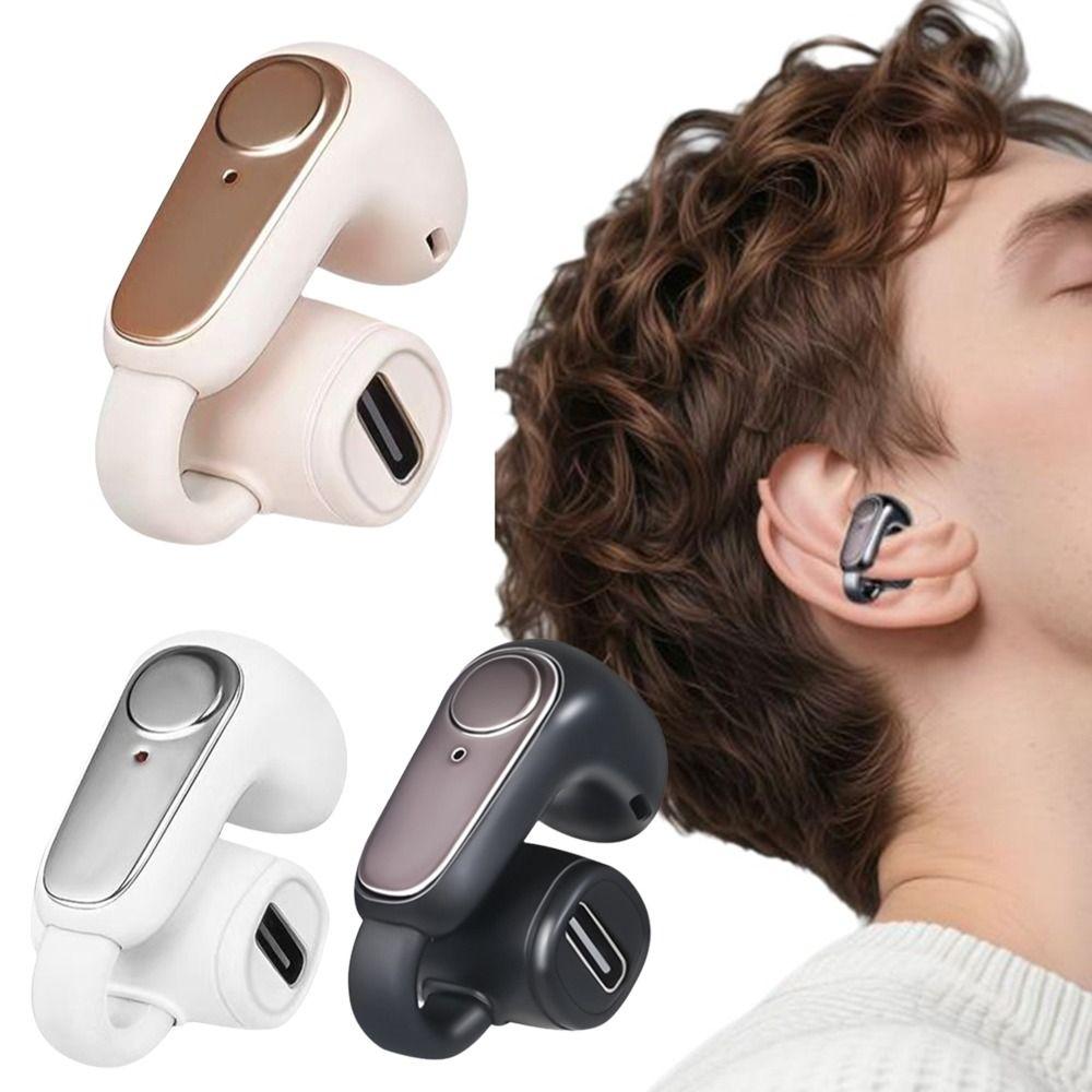 1 шт. Одиночный Bluetooth 5.4 Наушник-гарнитура с клипсой Модные беспроводные наушники