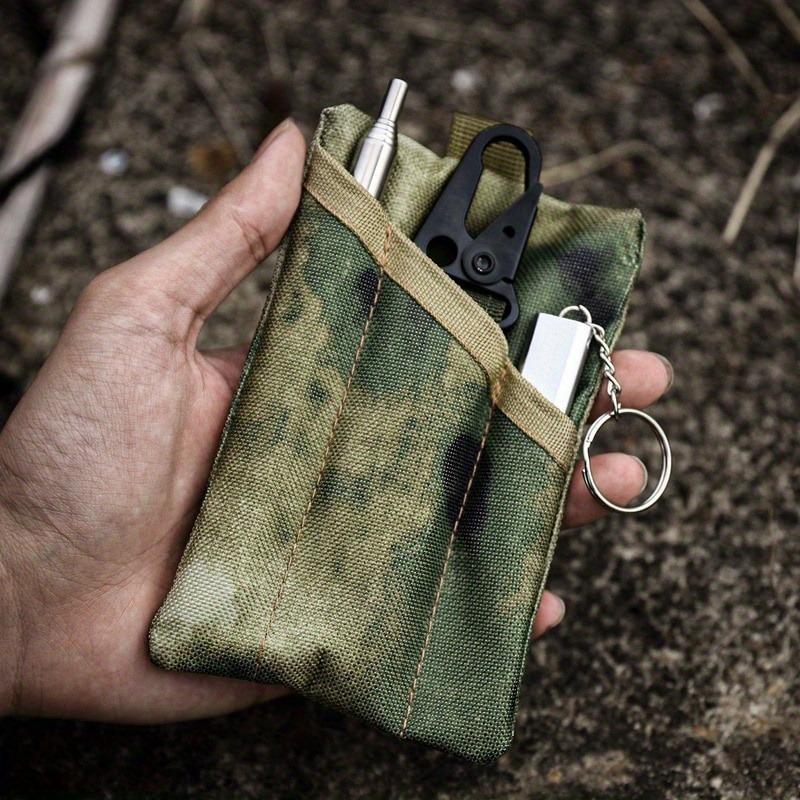 1 шт. Наружная спортивная камуфляжная поясная сумка Тактический кошелек для монет Тактическая сумка для хранения инструментов для бега Портативная сумка