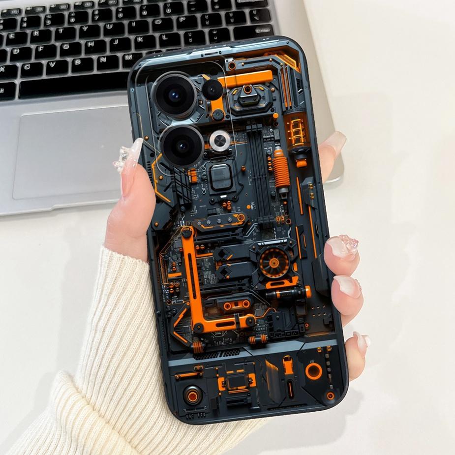 Чехол для Oppo Reno 13 Pro 5G CPH2697, роскошный модный чехол с рисунком 'Конфеты', мягкий ТПУ чехол для телефона, корпус для Oppo Reno 13 Reno13 Pro 5G
