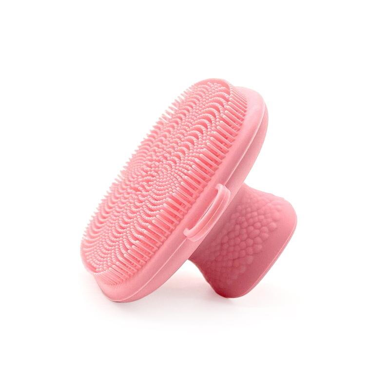 Силиконовая щетка для очищения лица, скраб для ухода за кожей с глубокими порами, очищающее средство, мини-красота, мягкий отшелушивающий крем для глубокой очистки