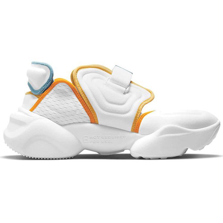 Nike Женские кроссовки Aqua Rift White Cerulean Solar Flare Magma-Orange DJ4669-100