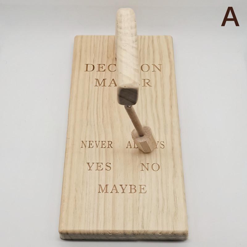 Волшебный новый прибор для принятия решений, магнитный маятник, деревянный прибор для принятия решений, милый и уникальный исполнительный забавный домашний офисный стол, украшение