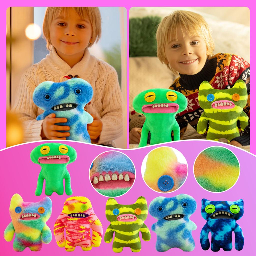 Funny Ugly Plush Dolls, Plush Toys, Collectibles, Silly Toys, Ugly Cute Dolls With Big Teeth