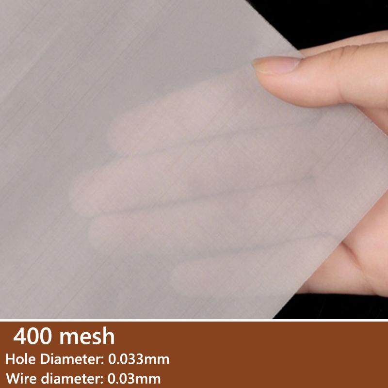 1-5pcs 304 Stainless Steel Filter Screen 4/5/8/20/30/40-400 Mesh Woven Wire High Quality Stainless Steel Screening Filter Sheet
