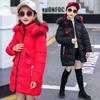 Cozy And Stylish Girls Cotton Jacket With Detachable Hood For Winter Fashion