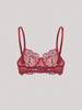 European and American Sexy Lace Floral Bra Set - Sheer Lingerie for Appeal and Interest
