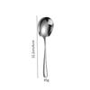 Moonlight Stainless Steel Tableware Knife Spoon Fork Dessert Spoon Creative Restaurant Simple High-end Western Food Steak Knife