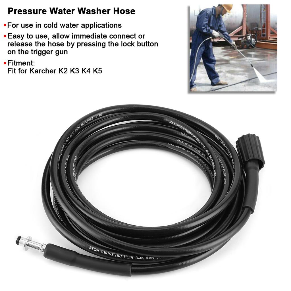 Шланг высокого давления для мойки труб водопровода подходит для Karcher K2 K3 K4 K58m26.25ft