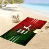 Dynamic CR7 Football Art beach towel Outdoor camping soft Outdoor pool towel quick-drying swim towel Absorbent bath towel Fashion