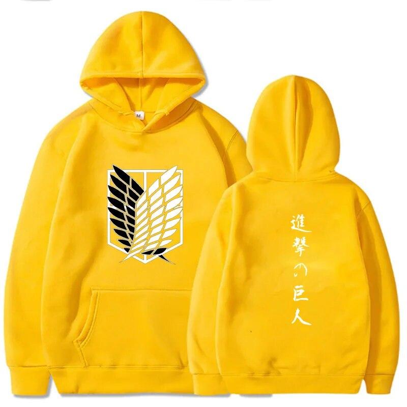 Атака Титанов, модные толстовки с анимацией, пуловеры, топы, одежда унисекс, унисекс