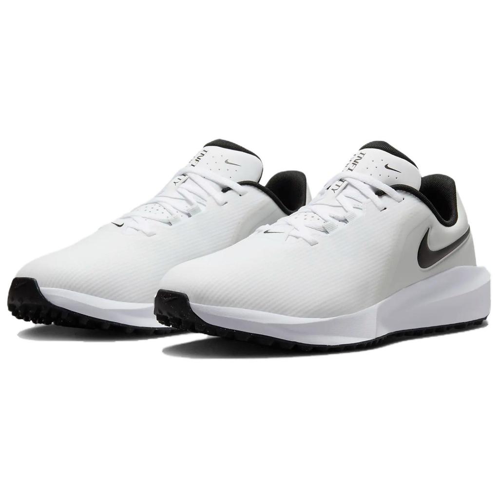 Nike Infinity Golf Next Nature Wide 'White Black' (Unisex) White / Pure Platinum / Black Golf Shoes FN0565 100