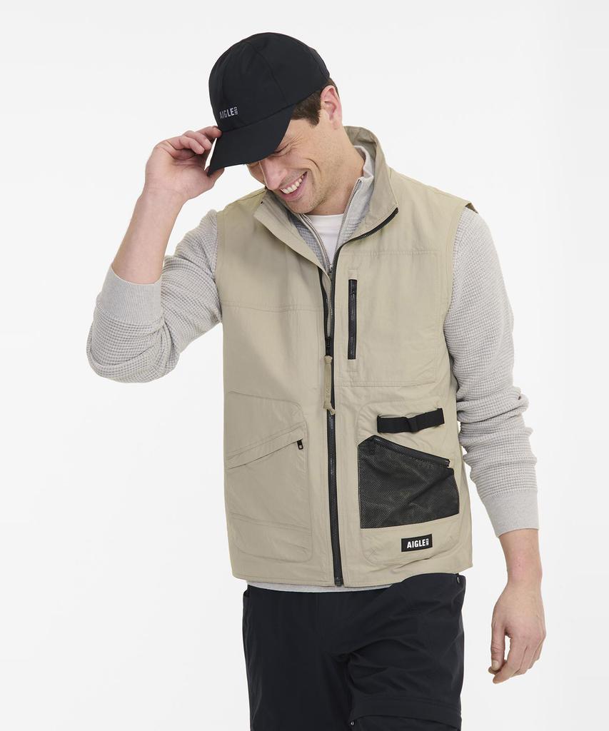 Aigle Men'S Functional Waterproof Vest Ais25Mout006Bis