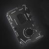 Puntos Stainless Steel Wallet Card Size Outdoor Camping Survival Gear Pocket Multi Tool