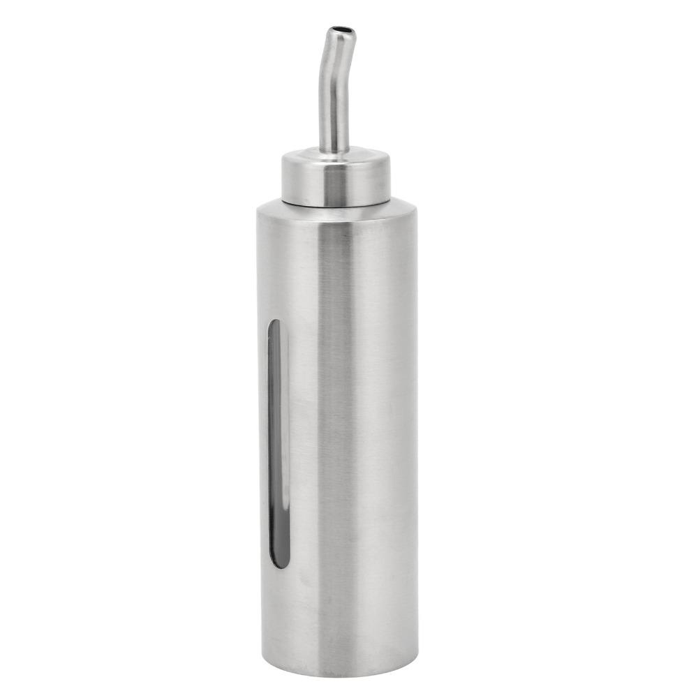 150ml Vinegar Cruet Bottle 304 Stainless Steel Liquid Condiment Holder Restaurant Use