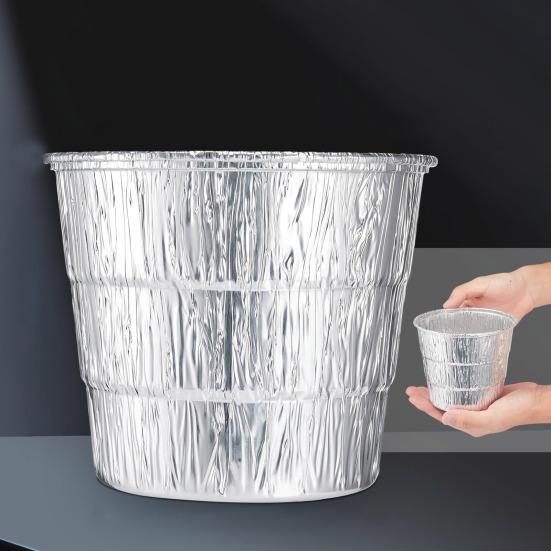 20 шт. ведро для смазки барбекю, вкладыш из оловянной фольги, уличный гриль-барбекю, алюминиевая фольга, подкладка барабана, аксессуары для гриля для Traeger Pro Series 575/780 22/34 Series