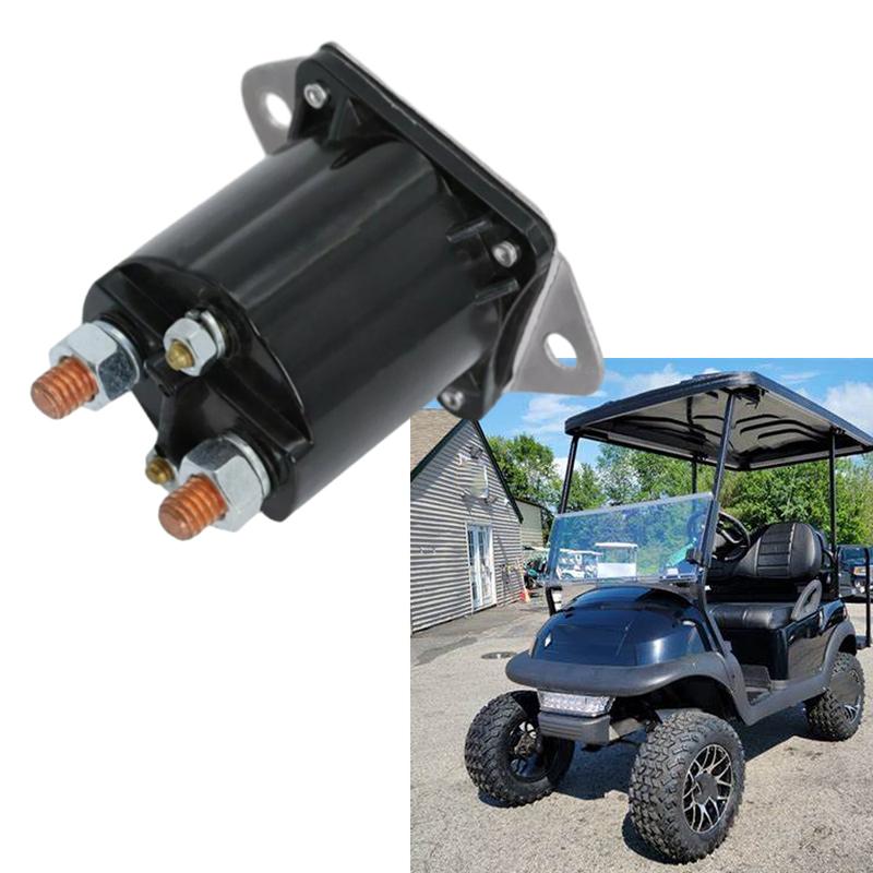 12V Gas Golf Cart Solenoid Switch 4-Terminal for Club Car DS Precedent Carryall 1984-2008 LPL6003 1012275 1013609