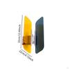 Car Sun Visor Accessory for Day and Night Adjustable Folding Practical Extender Windshield