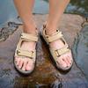 Men Summer Sandals Large Size Outdoor Beach Walking Shoes Breathable Anti Slip Casual Travel Footwear 2417 summer travel outdoor