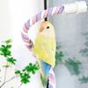 Нескользящая DIY Гибкая жердочка для птиц Удобный хват Попугай Стойка для сидения Обогащение клетки