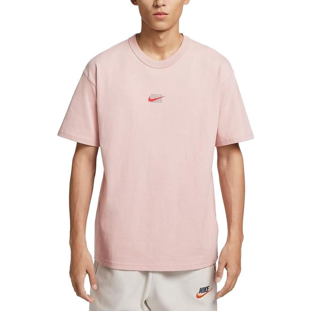 Nike Drop Shoulder Sleeve T-Shirt Men's Oxford Pink FJ7725-601