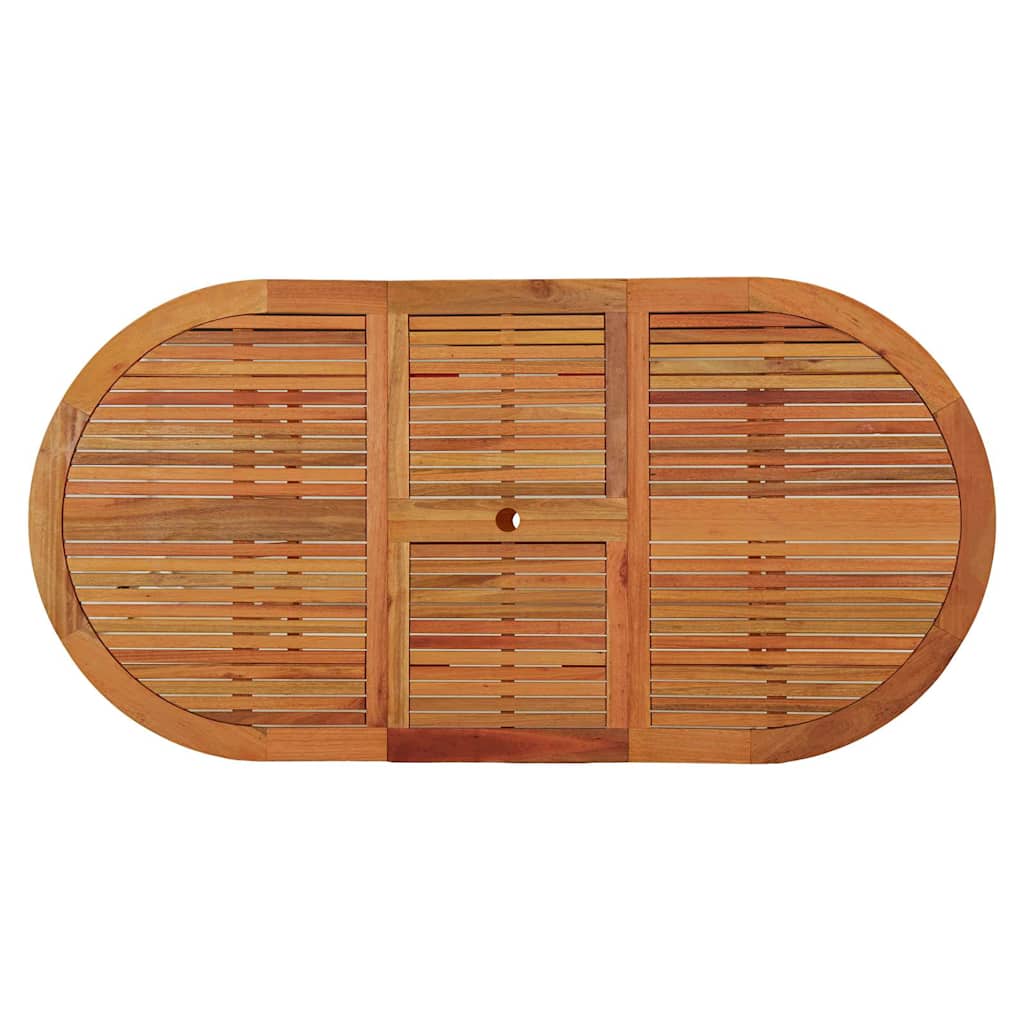 vidaXL Gartentisch 200x100x75 cm Massivholz Eukalyptus