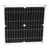 12W 12V Solar Panel Kit Semi Flexible Monocrystalline IP65 Waterproof Portable Solar Charger with