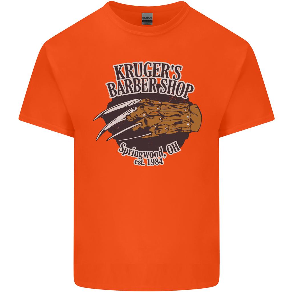 Krugers Barber Shop Funny Halloween Unisexs Light Cotton TShirt
