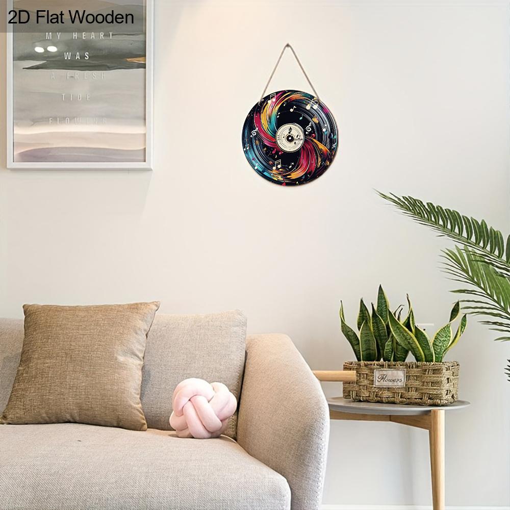 Виниловая пластинка Wooden Chic Vintage - для декора дверей, стен, дома, комнаты, фермы, улицы, магазина, гаража, бара, сада и кофейни