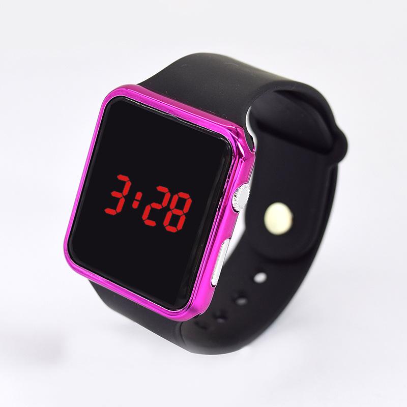 LED Electroplated Square Watch for Students, Adults & Couples - Cool Sunglasses Design