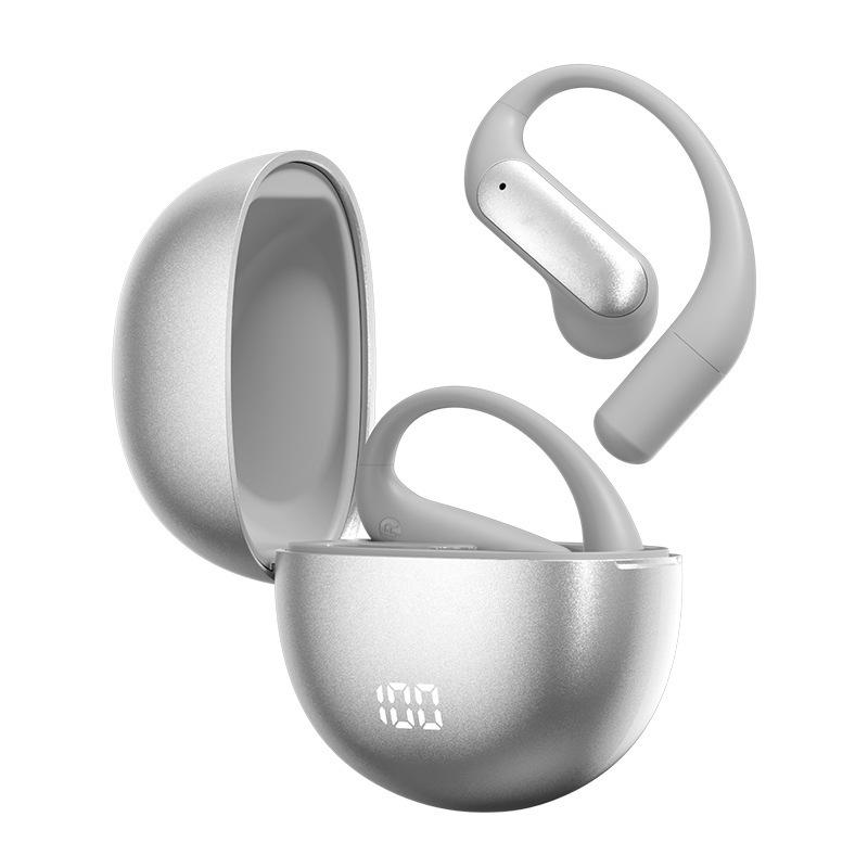 Умные Bluetooth-наушники M118 с ИИ-переводом, высококачественным звуком, долгим временем работы от аккумулятора, индикатором заряда и дизайном с ушным крючком