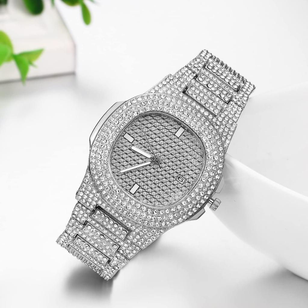 Часы Популярные Стильные Милые Аналоговые Дисплеи Водонепроницаемые Женские Часы Серебряные Золотые Подарок на День Рождения Женщине День Святого Валентина