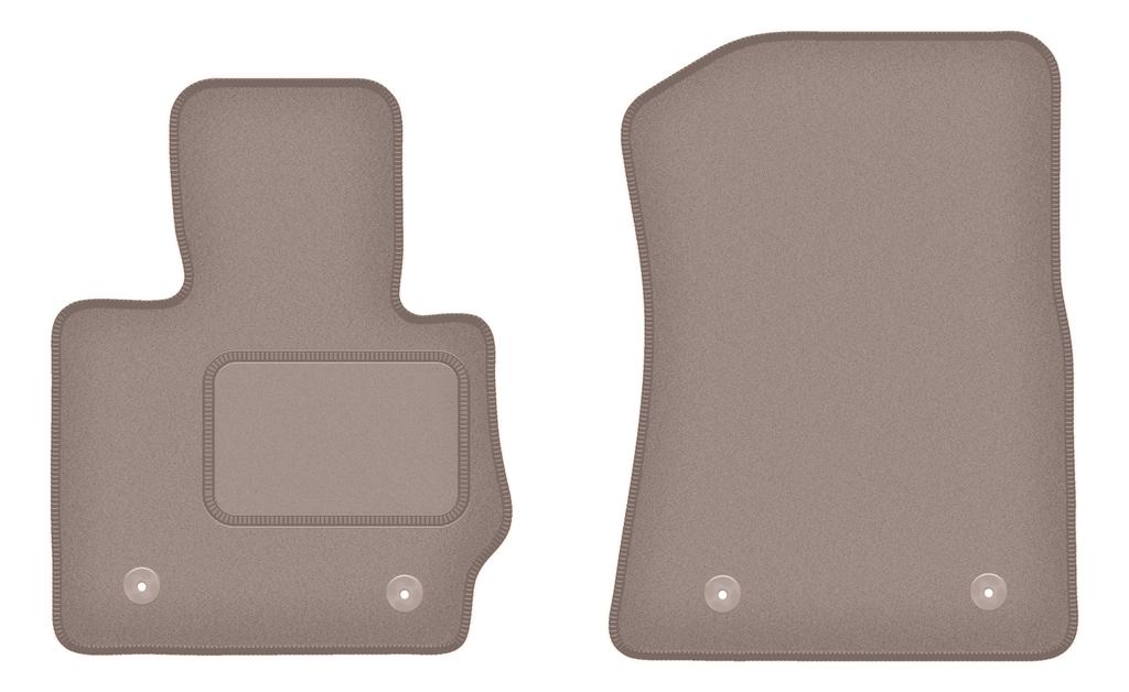Бежевые передние коврики для: BMW X3 F25 Внедорожник (2010-2017)