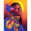 5D IYD алмазная живопись африканская женщина вышивка крестиком ремесленные изделия для девочек Алмазная вышивка полная квадратная/круглая дрель домашний декор подарок