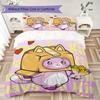 LankyBox Cartoon Pattern Bedding,Quilt Set Quilt Cover Pillowcase Home Birthday Gift (1*duvet cover+2*pillowcase,without core)XSJT0917151