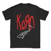 Korn Hop Scotch Футболка Летняя Новинка Футболки Мужские 100% Хлопок Дышащая Большого Размера 5XL Футболки С Коротким Рукавом Уличный Стиль Топы