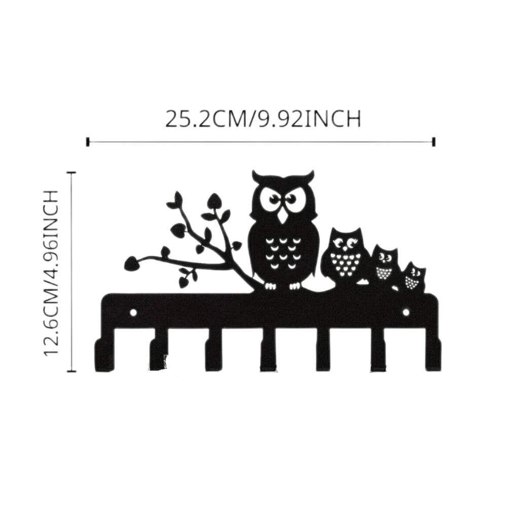 1 шт. Милая настенная вешалка для ключей в виде кошки для создания праздничной атмосферы на Хэллоуин, вешалка для ключей для дома