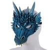 Unisex Adult 3D Dragon Mask Carnival Party Horror Facepiece Cosplay Fancy Dress Props for Halloween CDN