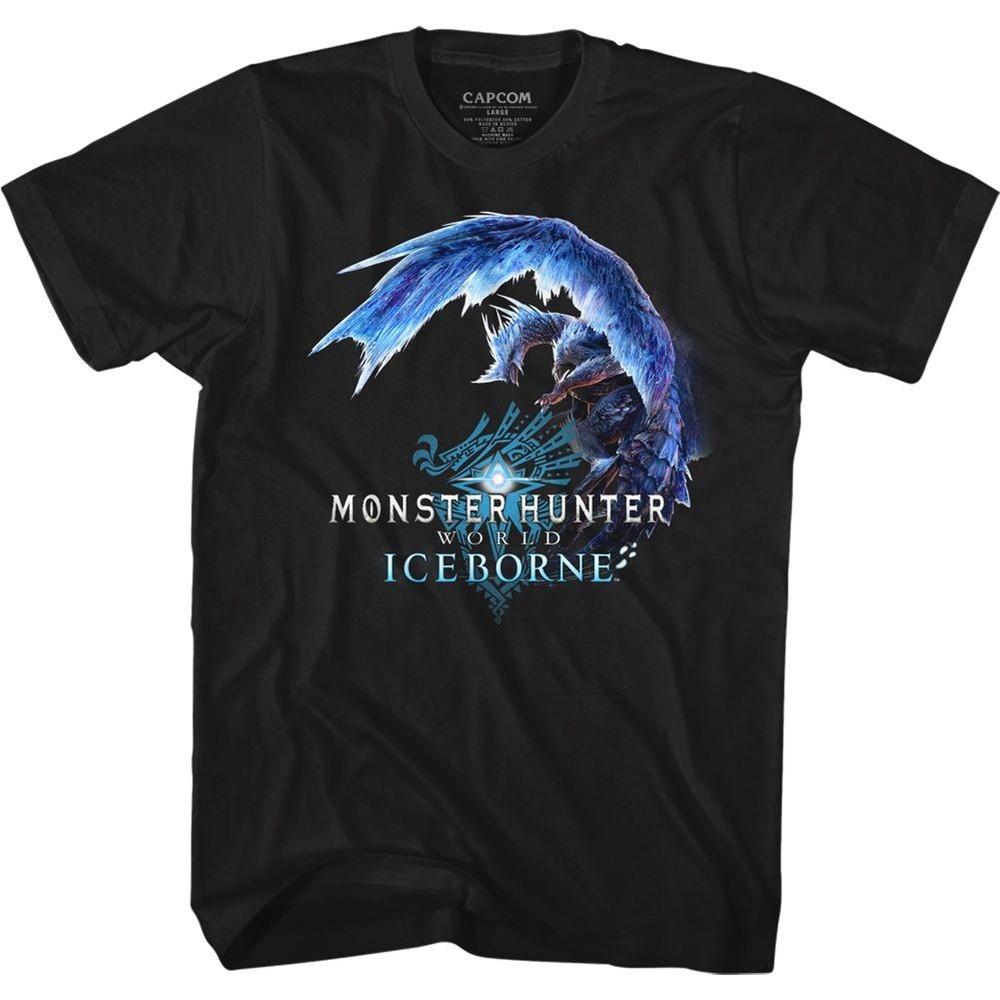 Игровая футболка унисекс Monster Hunter Icydragon Black