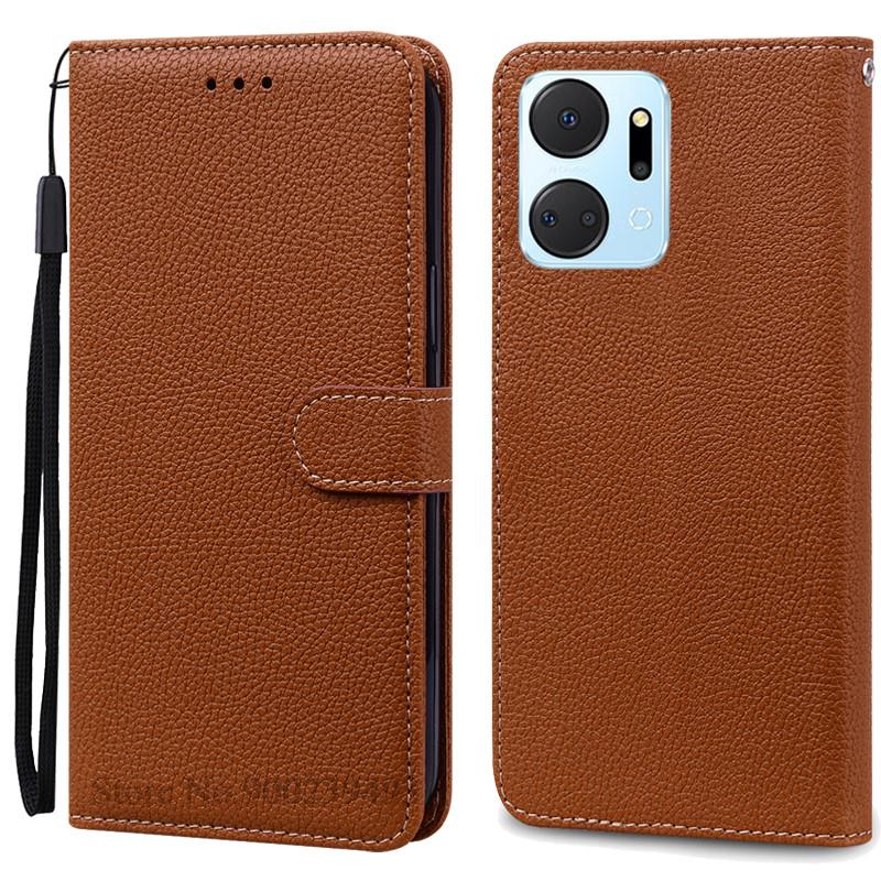 Чехол для Honor X7A Чехол для Huawei Honor X7A Силиконовый кожаный чехол-кошелек Чехол для телефона Honor X7A Coque Fundas Shell