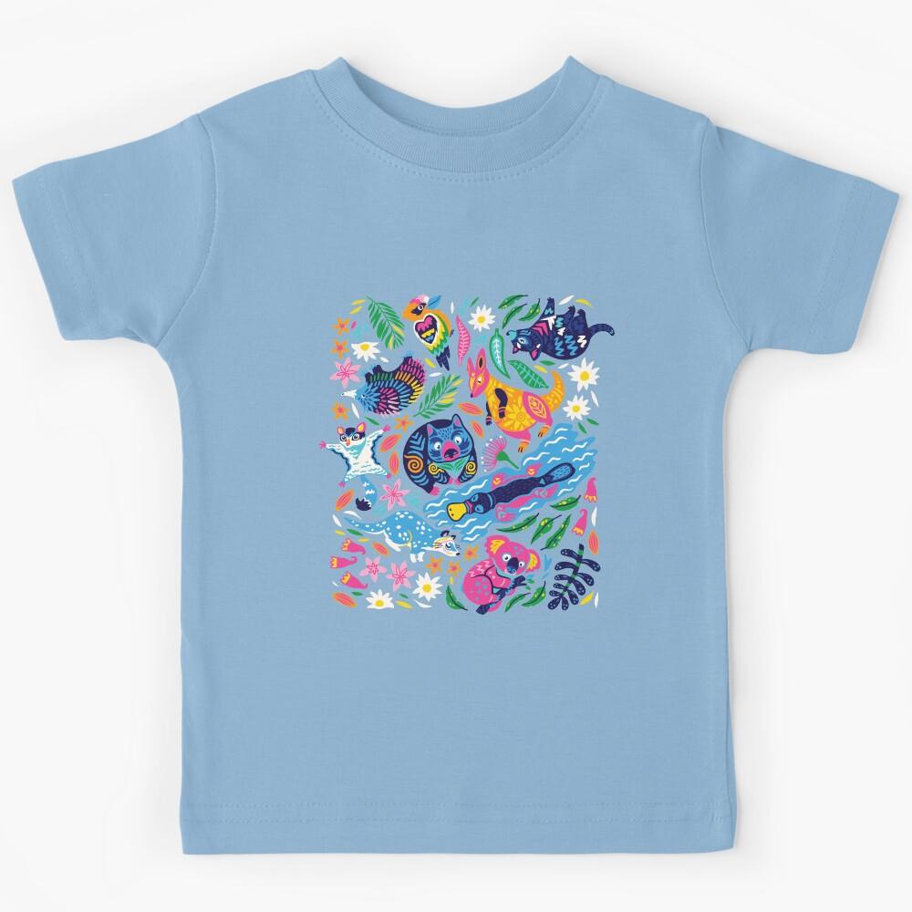Decorative Australian animals Kids T-Shirt