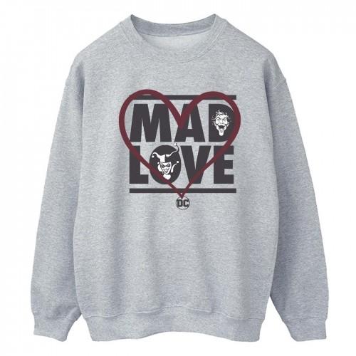 Batman Womens/Ladies Mad Love The Joker & Harley Quinn Sweatshirt
