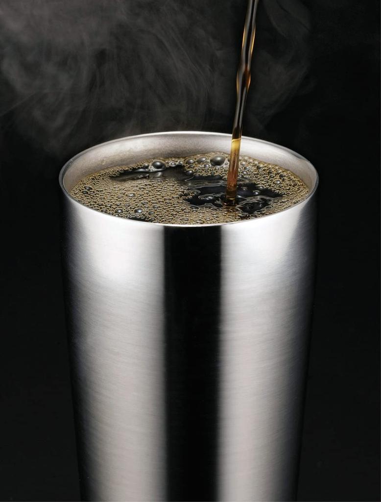 Стакан Kakusei Silver 450 мл Tasty Mirror вакуумный двойной стакан TM-02