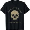 Философия стоицизма Memento Mori Amor Fati Череп Цитата стоицизма Футболка