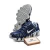Nike Shox TL Женские Obsidian Light Armoury Blue Flat Silver Metallic Platinum Ретро Механическая Амортизация Беговые Кроссовки IH4481-400