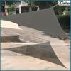 UV sun sail gray triangle garden shade 3.6x3.6x3.6 m