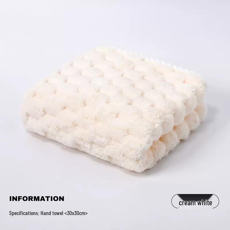 Супервпитывающее подвесное полотенце для рук из кораллового флиса - Милое, Плотное и Мягкое для ванной